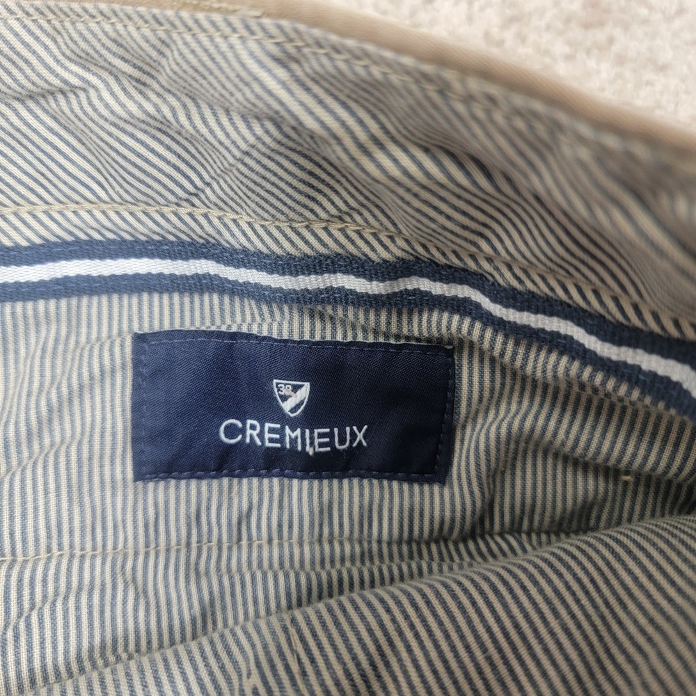 Cremieux Cassis Garment Dyed Shorts‎ Mens 10" Inseam Khaki Beige Size 32 NWT - Picture 2 of 7